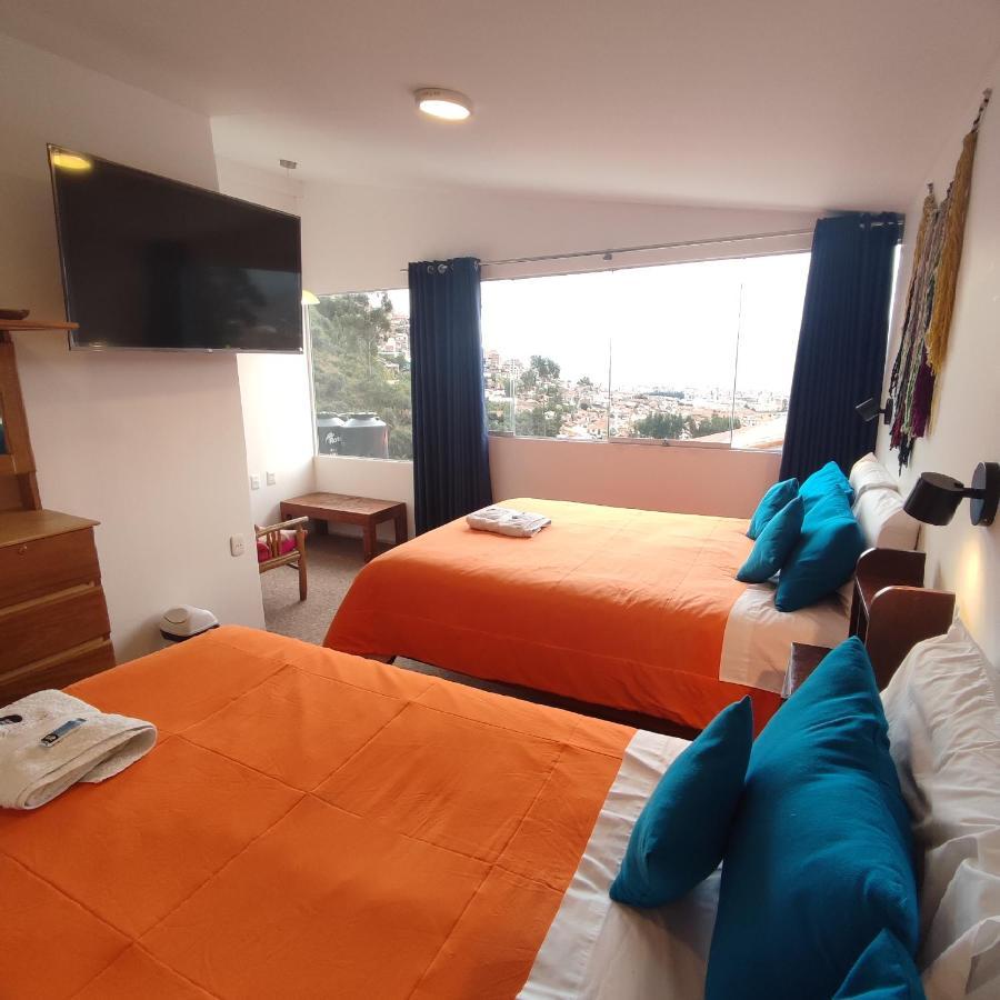 Bed and Breakfast Casa Sapantiana Con Vista Al Bosque, Cerca A Sacsayhuaman Cusco Exterior foto